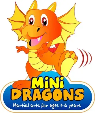 Mini Dragons martial arts logo